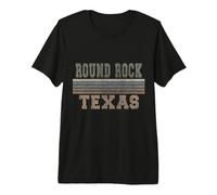 Round Rock Texas Retro Camiseta Premium
