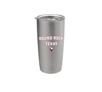 Round Rock (Texas) Vaso térmico de acero inoxidable de doble pared