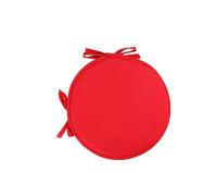Round Seat Cushion Non-Slip Removable Solid Color Washable Indoor and Outdoor Decorative Chair Cover Garden(L)