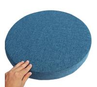 Round Seat Dushion for Dining Dhairs 30/35/40/50cm Chair Cushion Memory Foam Non Slip Bar Stool Seat Cushion with Removable Cover for Outdoors/Indoor/Patio/Floor/Garden(8,30cm)