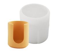 Round Silicone Mold - DIY Planter Tool for Home Crafting | Flexible Non Stick with Material, Heat Resistant, Multipurpose Mold for Candle Resin Concrete Plaster Storage Containers