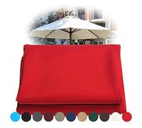 Round Sun Shade Cover For 300cm/8 Arm Umbrella Canopy, Beach Parasol Replacement Fabric, 11 Colors To Choose from