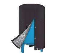 Round Well Pressure Tank Cover - Insulated Protector for Winter Freeze Prevention | 600D Oxford Cloth with Thick Liner Weather Shield Design for Garden Lawn Patio Outdoor Use Protects Pumps Valves Fix