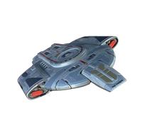 Round2 Pol952/12 1/1000 Star Trek USS Defiant - Maqueta de plástico para maquetas de ferrocarril, para Hobby, Multicolor