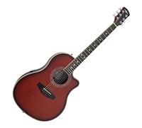 Roundback Guitarra electroacústica de Gear4music, Vintage Burst