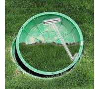 RoundDrain CoverSewer - Tapa de drenaje con gancho para tanque séptico para patio, jardín, campo, césped, al aire libre