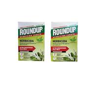 ROUNDUP Herbicida 500 ml para todo tipo de malas hierbas cubre hasta 220 m2 | 2x250ml) 10 litros de Agua | Formula Concentrada | Efectos en 1 hora | Elimina hasta 70 especies de hierbas y musgo