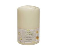 Roura Midnight - Vela perfumada de jazmín (100 x 60 mm, Cera, Color Blanco, Talla única)