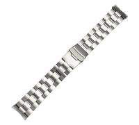 ROUREOX 22MM 316L Acero Inoxidable Banda de Reloj, Metal Pulsera Reemplazo, Accesorio de Reloj Extensible para Casio Edifice EF-524/527/534/539/544/550-Plata EF-527 22MM