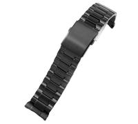 ROUREOX 26MM 316L Acero Inoxidable Banda de Reloj, Hombres Metal Reemplazo Pulsera, Extremo Curvo-Negro 26MM para Diesel DZ4318/DZ4323/DZ4283/DZ4309