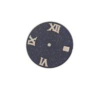 ROUREOX 28.5mm Esfera Reloj Cara Noche Estrellada Aventurina Oro Azul Movimiento Automático NH35 NH36 Piezas Modding para Rolex/Seiko - 8 28.5MM