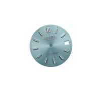 ROUREOX 28.5mm Esfera Reloj Índices Aplicados Luminosos Azules BGW9 Movimiento Automático NH35 4R35 Modding Piezas para Rolex/Seiko - 19 28.5MM