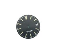 ROUREOX 28.5mm Esfera Reloj Índices Aplicados Luminosos Azules BGW9 Movimiento Automático NH35 4R35 Modding Piezas para Rolex/Seiko - 10 28.5MM