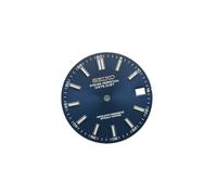 ROUREOX 28.5mm Esfera Reloj Índices Aplicados Luminosos Azules BGW9 Movimiento Automático NH35 4R35 Modding Piezas para Rolex/Seiko - 17 28.5MM
