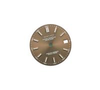 ROUREOX 28.5mm Esfera Reloj Índices Aplicados Luminosos Azules BGW9 Movimiento Automático NH35 4R35 Modding Piezas para Rolex/Seiko - 13 28.5MM