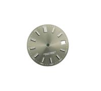 ROUREOX 28.5mm Esfera Reloj Índices Aplicados Luminosos Azules BGW9 Movimiento Automático NH35 4R35 Modding Piezas para Rolex/Seiko - 3 28.5MM
