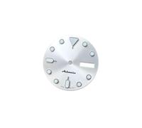 ROUREOX 28.5mm Esfera Reloj Ventana Día Fecha Índices Verdes Luminosos Movimiento Automático NH36 4R36 Piezas Modding para Seiko 5 Sports - 6 28.5MM