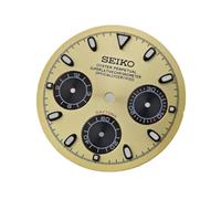ROUREOX 29.5mm Esfera Reloj Cronógrafo Estilo Carreras 3 Subesferas Movimiento Cuarzo VK63 Piezas Modding Cara Set para Rolex Daytona/Seiko - 13 29.5MM