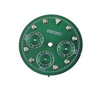 ROUREOX 29.5mm Esfera Reloj Cronógrafo Estilo Carreras 3 Subesferas Movimiento Cuarzo VK63 Piezas Modding Cara Set para Rolex Daytona/Seiko - 9 29.5MM