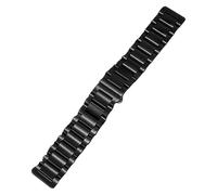ROUREOX 316L Acero Inoxidable Banda de Reloj, Metal Correa de Reloj Reemplazo, Extremo Recto para Casio Edifice EFR-303L/EQB-501/EFS-S500/EFS-530-Negro Mate 20MM