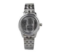 ROUREOX 33mm Kit Caja Reloj Mujer Acero 316L Zafiro Abombado Fondo Visto NH35 NH36 NH38 for Seiko Presage Ladies Cocktail Time-A2 33MM