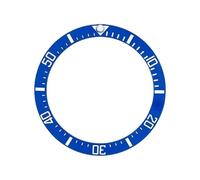 ROUREOX 38mm Estilo Clásico Inserto Cerámica Acentos Color - Anillo Alto Brillo para Rolex Sea-Dweller 4000 Sea Model-A6