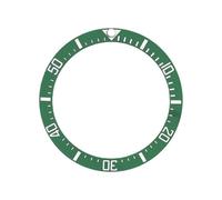 ROUREOX 38mm Estilo Clásico Inserto Cerámica Acentos Color - Anillo Alto Brillo para Rolex Sea-Dweller 4000 Sea Model-A5