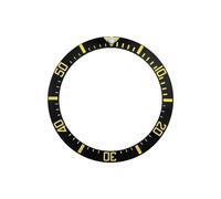 ROUREOX 38mm Estilo Clásico Inserto Cerámica Acentos Color - Anillo Alto Brillo para Rolex Sea-Dweller 4000 Sea Model-A3