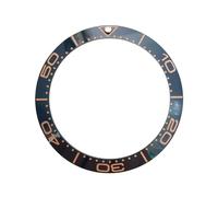 ROUREOX 39.5 Bisel Cerámica Estilo Diver Clásico - Inserto Repuesto Reparación Mejoras para Omega Seamaster 300 Collection-A2