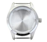 ROUREOX 40mm Caja Reloj Piloto NH35 NH36 ETA 2824 Movimiento 33.6mm-34.3mm Esfera Grande Acero Inoxidable Piezas Mod para IWC Pilot/Hamilton Khaki Field-1 40MM（NH34NH35）