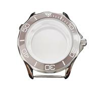 ROUREOX 41mm Caja Reloj Miyota 8215 8200 Mingzhu 2813 Movimiento 31mm Esfera Cristal Zafiro Fondo Transparente Piezas Mod para Omega Seamaster Planet Ocean 600M-20 41MM