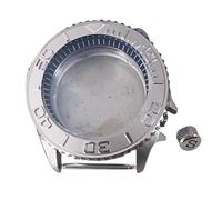 ROUREOX 42MM Acero Inoxidable Caso Reemplazo, Movimiento NH35/NH36 Caja Reloj, Accesorios Modificación Reloj para Seiko SKX007-3