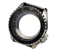 ROUREOX 42MM Acero Inoxidable Zafiro Caja Reloj, Movimiento NH35/NH36 Caso Reemplazo, Esfera 28.5MM Modificada Accesorios Reloj, Fondo Transparente para Seiko SKX007-17