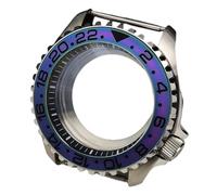 ROUREOX 42MM Acero Inoxidable Zafiro Caja Reloj, Movimiento NH35/NH36 Caso Reemplazo, Esfera 28.5MM Modificada Accesorios Reloj, Fondo Transparente para Seiko SKX007-8