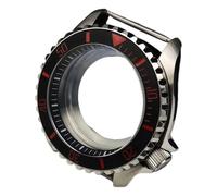 ROUREOX 42MM Acero Inoxidable Zafiro Caja Reloj, Movimiento NH35/NH36 Caso Reemplazo, Esfera 28.5MM Modificada Accesorios Reloj, Fondo Transparente para Seiko SKX007-19