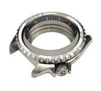 ROUREOX 42MM Acero Inoxidable Zafiro Caja Reloj, Movimiento NH35/NH36 Caso Reemplazo, Esfera 28.5MM Modificada Accesorios Reloj, Fondo Transparente para Seiko SKX007-1