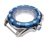 ROUREOX 44MM Acero Inoxidable Caja Reloj, Movimiento NH35/NH36 Accesorios Modificación Reloj, Fondo Transparente Espejo Mineral Caso Reemplazo para Seiko Prospex Diver's-2