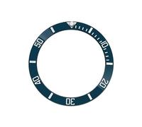ROUREOX Bisel Cerámico Angular 60-Min Diver Inserto 38mm x 30.7mm, Pieza Reloj Modding para Seiko SKX007 SKX009 SKX011-E