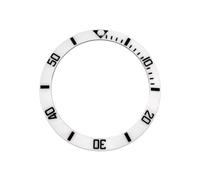 ROUREOX Bisel Cerámico Angular 60-Min Diver Inserto 38mm x 30.7mm, Pieza Reloj Modding para Seiko SKX007 SKX009 SKX011-J