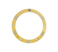 ROUREOX Bisel Cerámico Angular 60-Min Diver Inserto 38mm x 30.7mm, Pieza Reloj Modding para Seiko SKX007 SKX009 SKX011-I