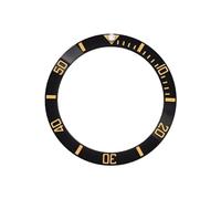 ROUREOX Bisel Cerámico Angular 60-Min Diver Inserto 38mm x 30.7mm, Pieza Reloj Modding para Seiko SKX007 SKX009 SKX011-P