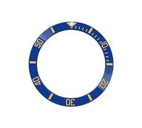 ROUREOX Bisel Cerámico Angular 60-Min Diver Inserto 38mm x 30.7mm, Pieza Reloj Modding para Seiko SKX007 SKX009 SKX011-Q