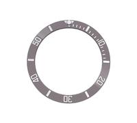 ROUREOX Bisel Cerámico Angular 60-Min Diver Inserto 38mm x 30.7mm, Pieza Reloj Modding para Seiko SKX007 SKX009 SKX011-F