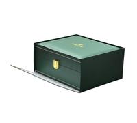 ROUREOX Caja de Recuerdos - Almacenamiento de Relojes Madera con Almohadillas Suaves, Estuche Expositor Protector para Rolex Sky-Dweller