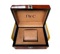 ROUREOX Caja Guarda Reloj Forro Suave Cojín Tostado Protector Carcasa Exterior Dura Almacenamiento Seguro para IWC Da Vinci