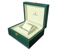 ROUREOX Caja para Coleccionista - Estuche Premium de Madera con Interior Liso, Expositor Seguro para Relojes para Rolex Air-King