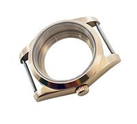 ROUREOX Caja Reloj 40 mm Bisel Liso Acero 316L Cristal Zafiro Compatible con Movimientos ETA 2824 PT5000 ST2130 SW200 para Rolex Explorer/Datejust - C2