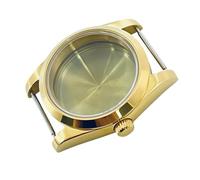 ROUREOX Caja Reloj 40 mm Bisel Liso Acero 316L Cristal Zafiro Compatible con Movimientos ETA 2824 PT5000 ST2130 SW200 para Rolex Explorer/Datejust - B4