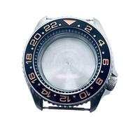 ROUREOX Caja Reloj 42 mm Buceo Acero Cristal Zafiro Bisel Cerámico Estilo Yate Compatible con Movimientos NH35 NH36 NH34 para Rolex Yacht-Master - 5