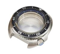 ROUREOX Caja Reloj 43 mm Estilo Tortuga Cristal Zafiro Doble Abombado Compatible con Movimiento NH36 para Seiko Turtle Tuna - 19